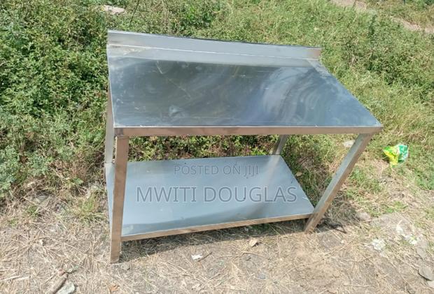 Strong Single Shelved Working Table - main view