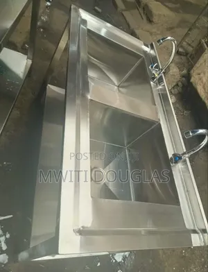Taped Double Sink