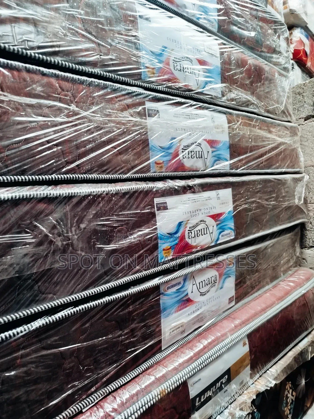 Kingsize 6×6×8 Bobmil Amara Spring Mattresses