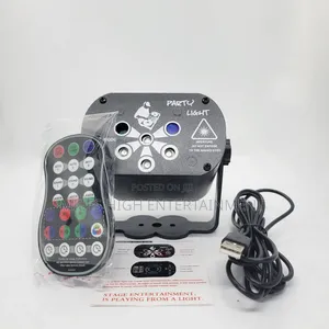 Party Lights, Chims Laser Light Show Sound Activated RGB