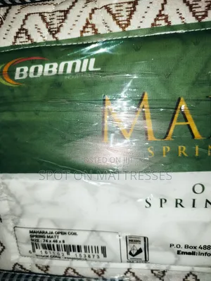4by6 8inch Bobmil Maharaja Spring Mattresses.