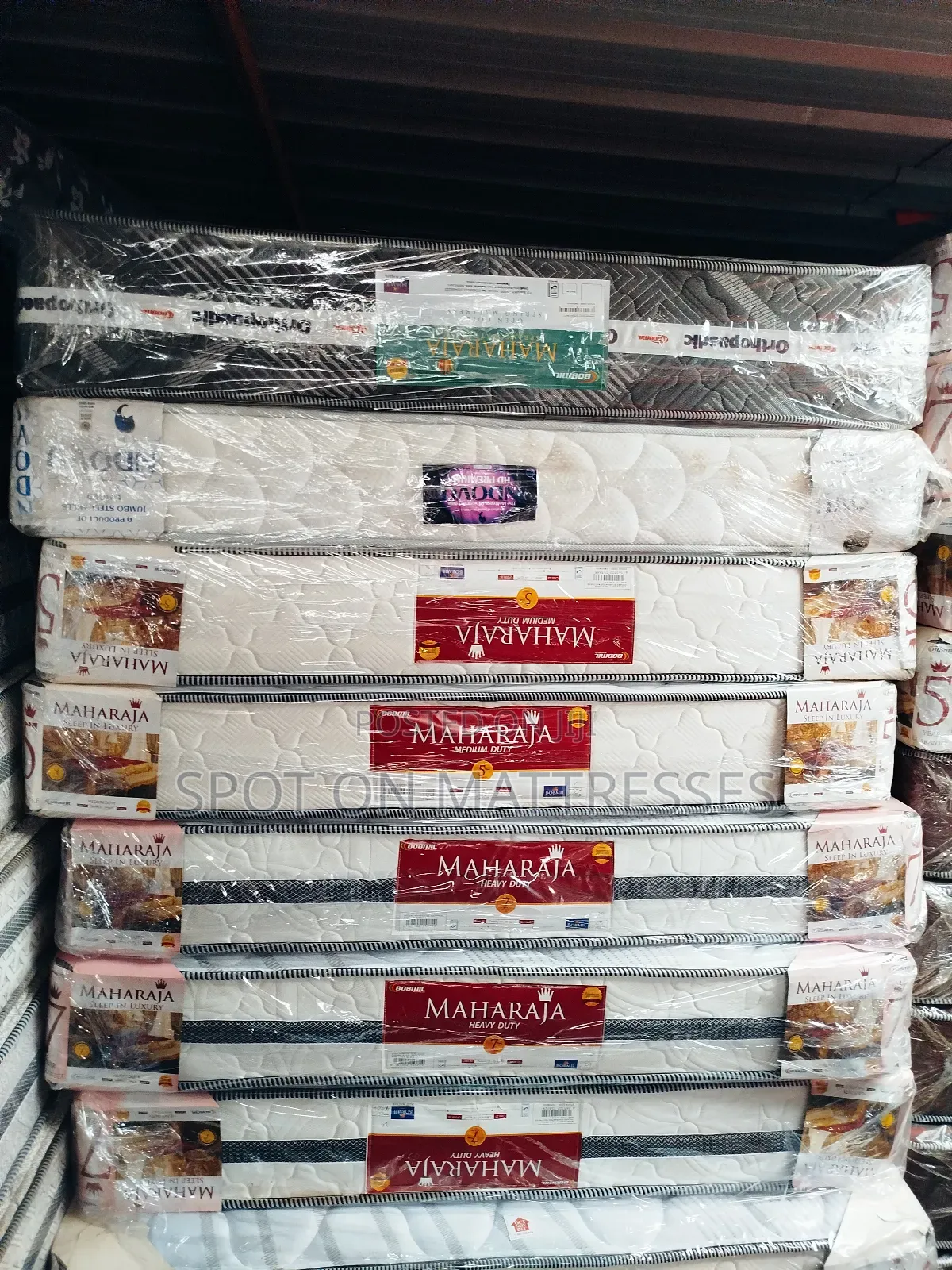 Original Bobmil Maharaja Foam Mattresses.