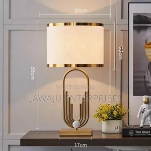 Nordic Gold Stand Bedside Lamp