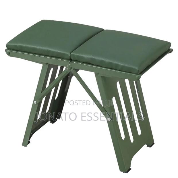 Steel Foldable Stool, Travel Stool - thumbnail 4