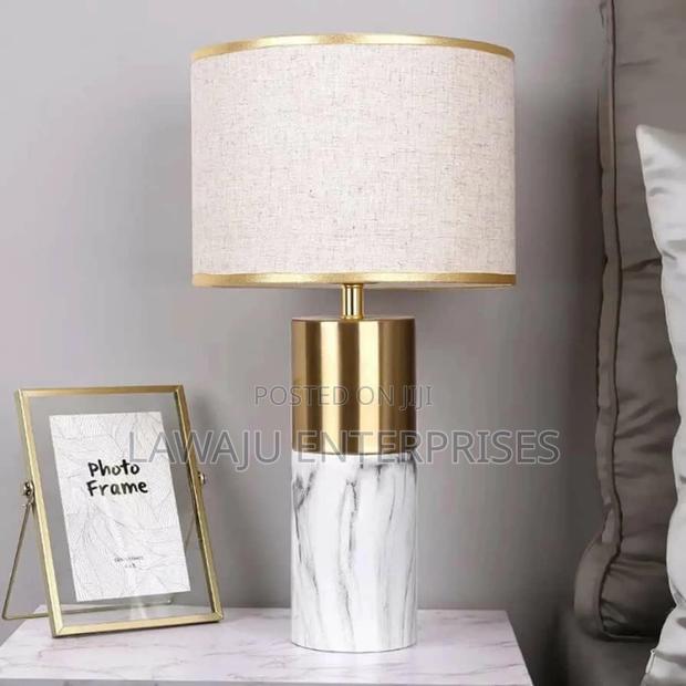 Marble Stand Bedside Lamp - main view