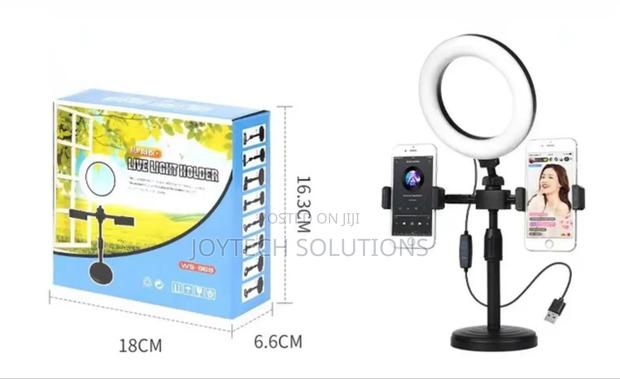 New Hot Selling LED Ring Light Table Stand With Phone Holder