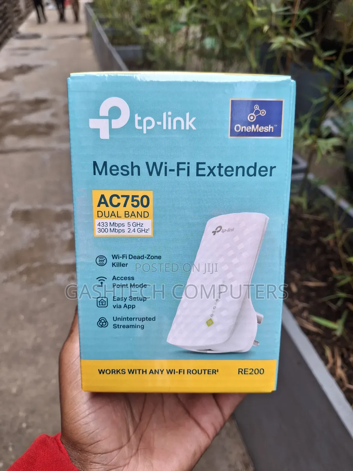 TL-RE200 AC750 Mesh Wi-Fi Range Extender Tp-Link