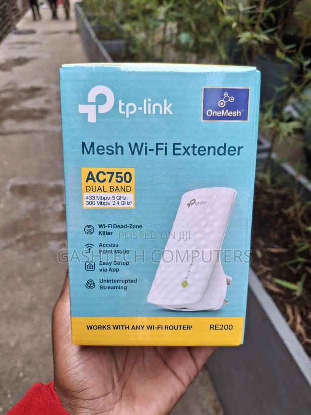 TL-RE200 AC750 Mesh Wi-Fi Range Extender Tp-Link