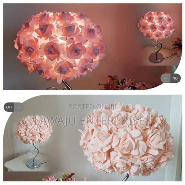 Pink Rose Bedside Lamp