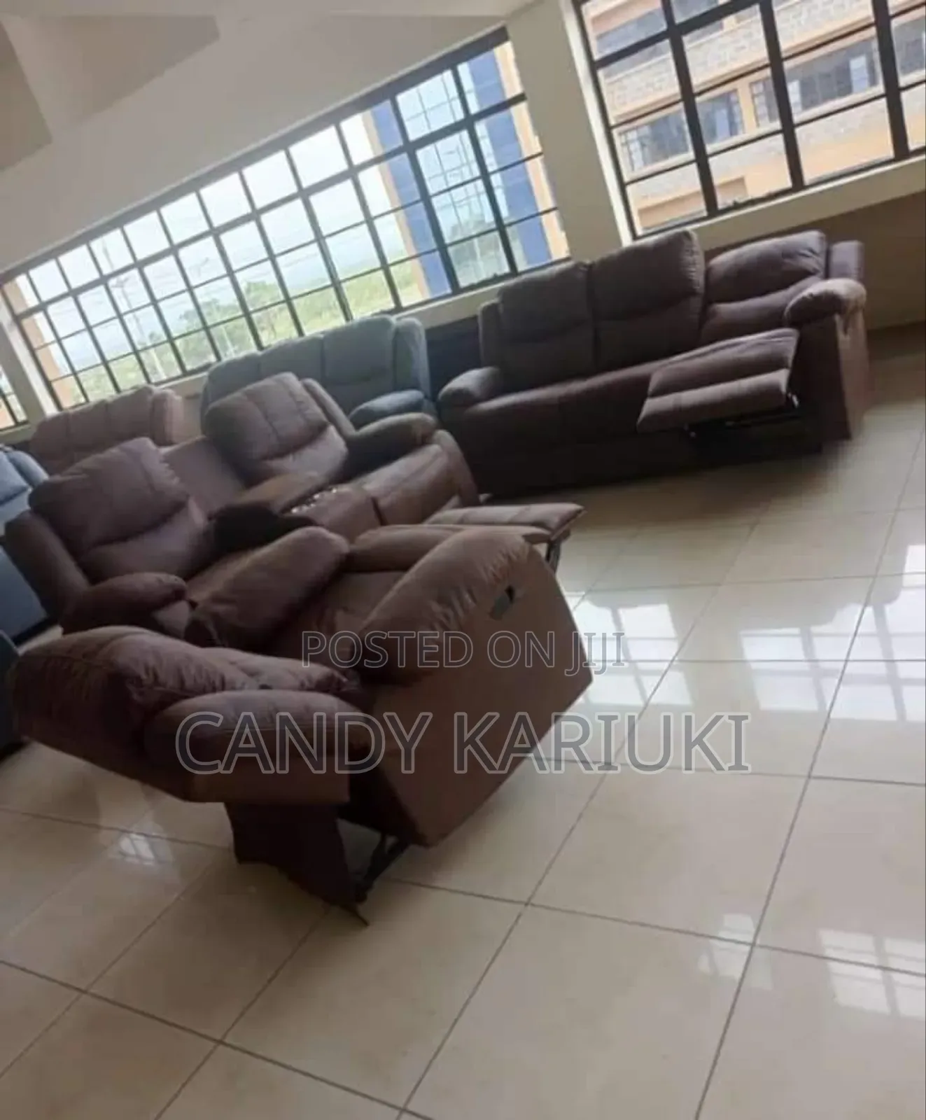 6 Seater Full Recliner Set