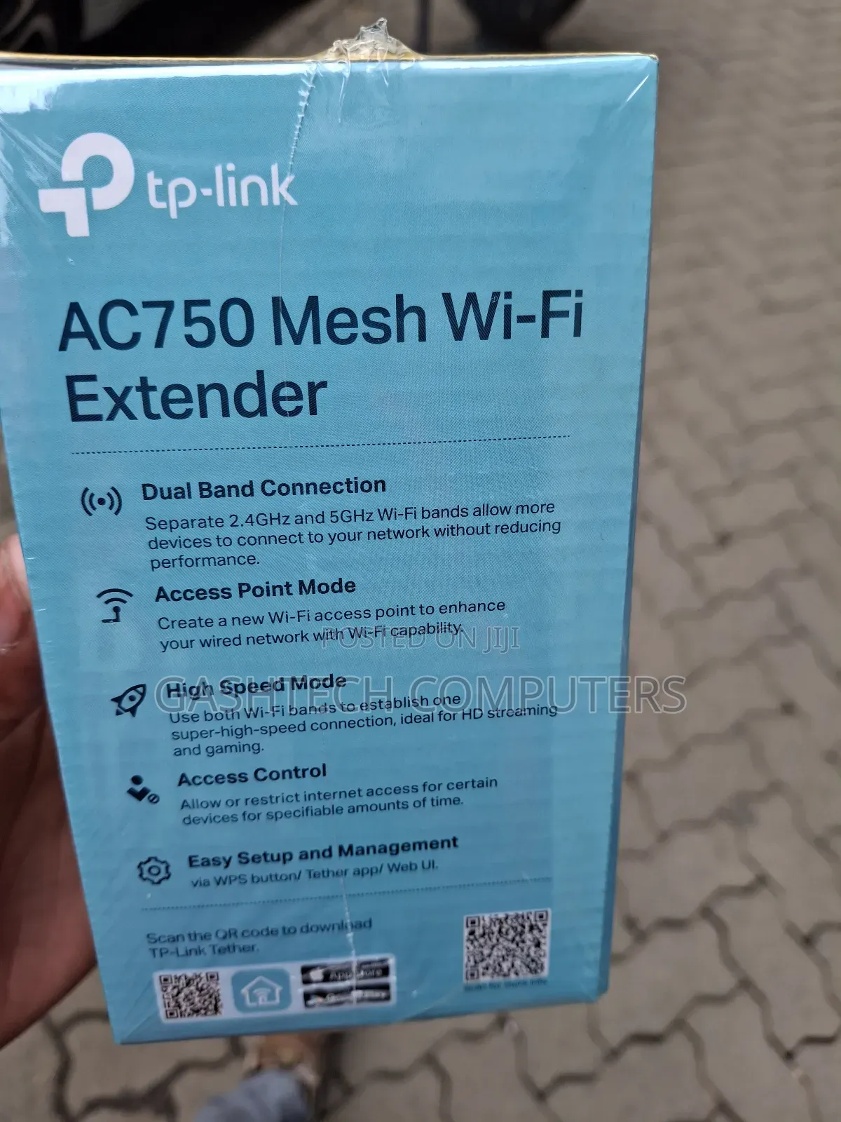 Tp-Link RE200 750 Mbps† Mesh Wi-Fi Extender