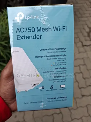 Tp-Link RE200 750 Mbps† Mesh Wi-Fi Extender