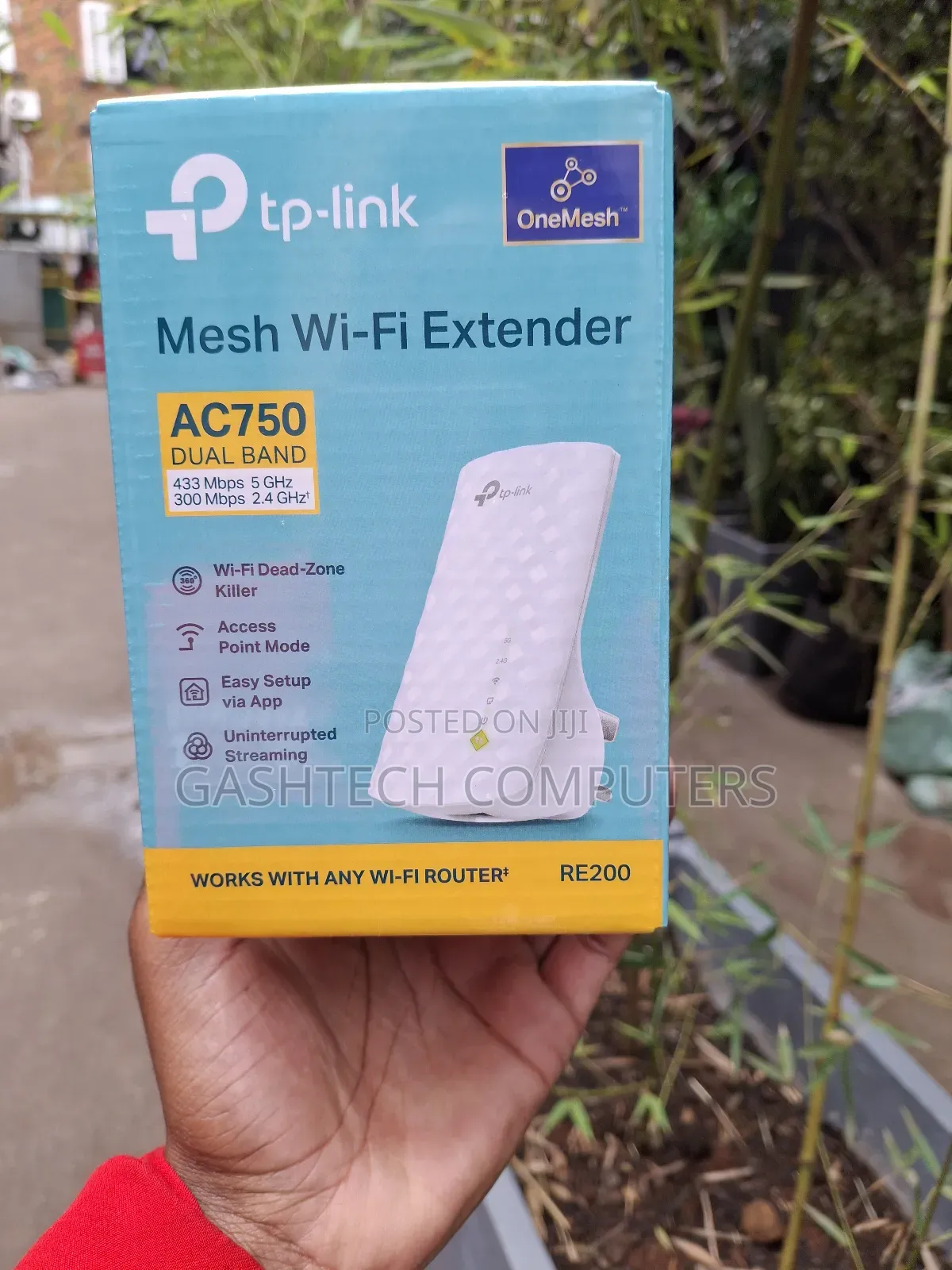 Tp-Link RE200 750 Mbps† Mesh Wi-Fi Extender