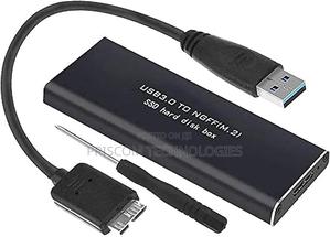 M2 SSD Case M.2 to USB 3.0 Gen 2 10gbps Nvme SSD Enclosure - main view