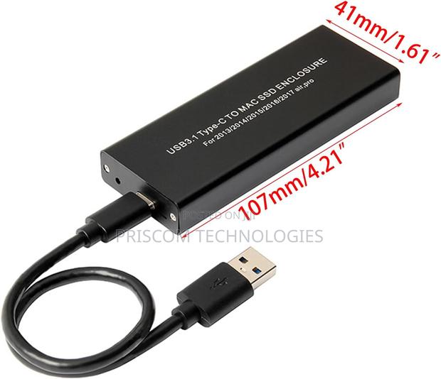 External Nvme M.2 Sata SSD Enclosure USB 3.0, SSD Enclosure - thumbnail 3