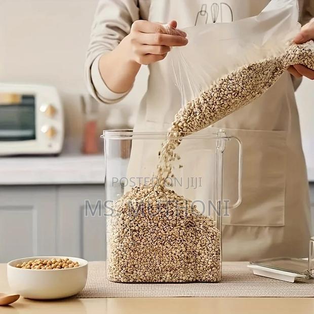 Acrylic Airtight Storage Container With Measuring Cup - thumbnail 7