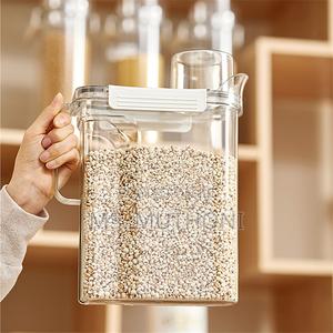 Acrylic Airtight Storage Container With Measuring Cup - thumbnail 2