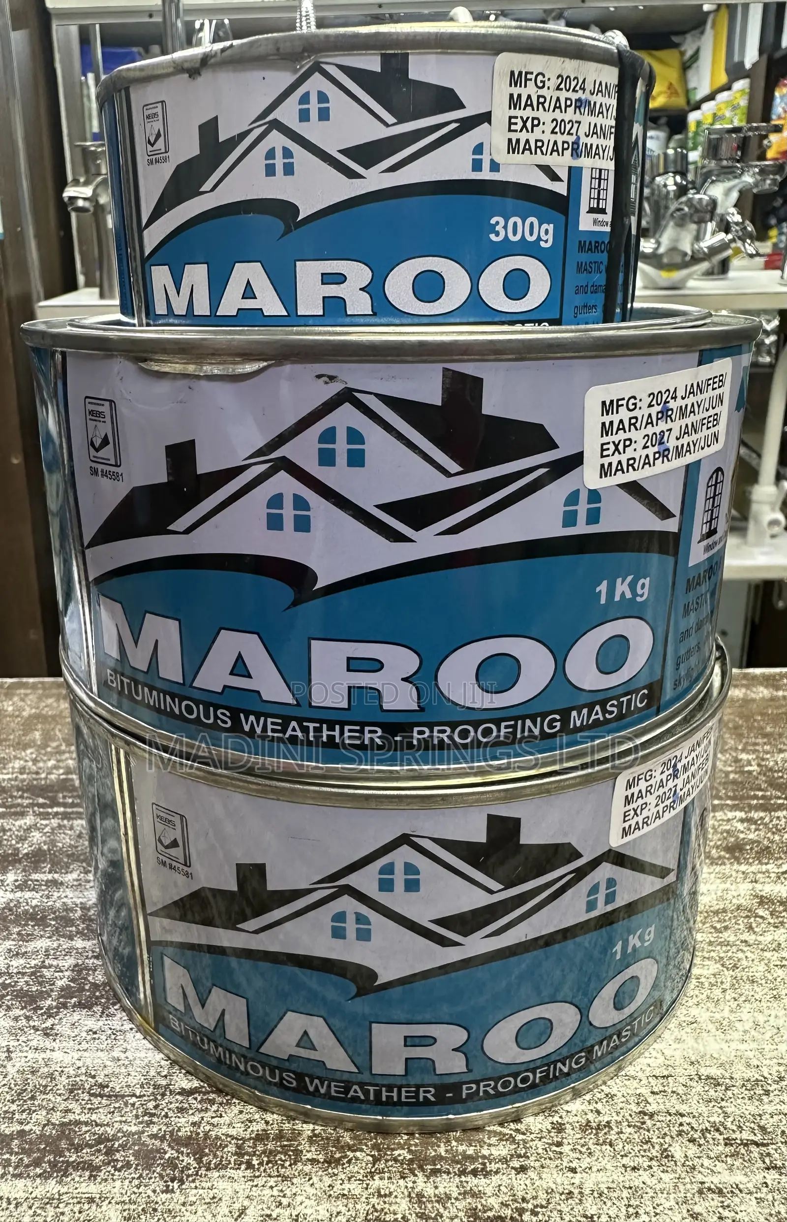 Maroo Bituminous Roof Sealer(Weather-Proofing Mastic)