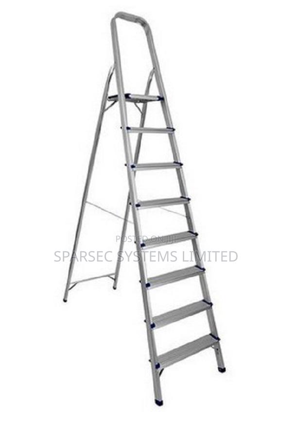 8 Step Aluminium Ladders - main view
