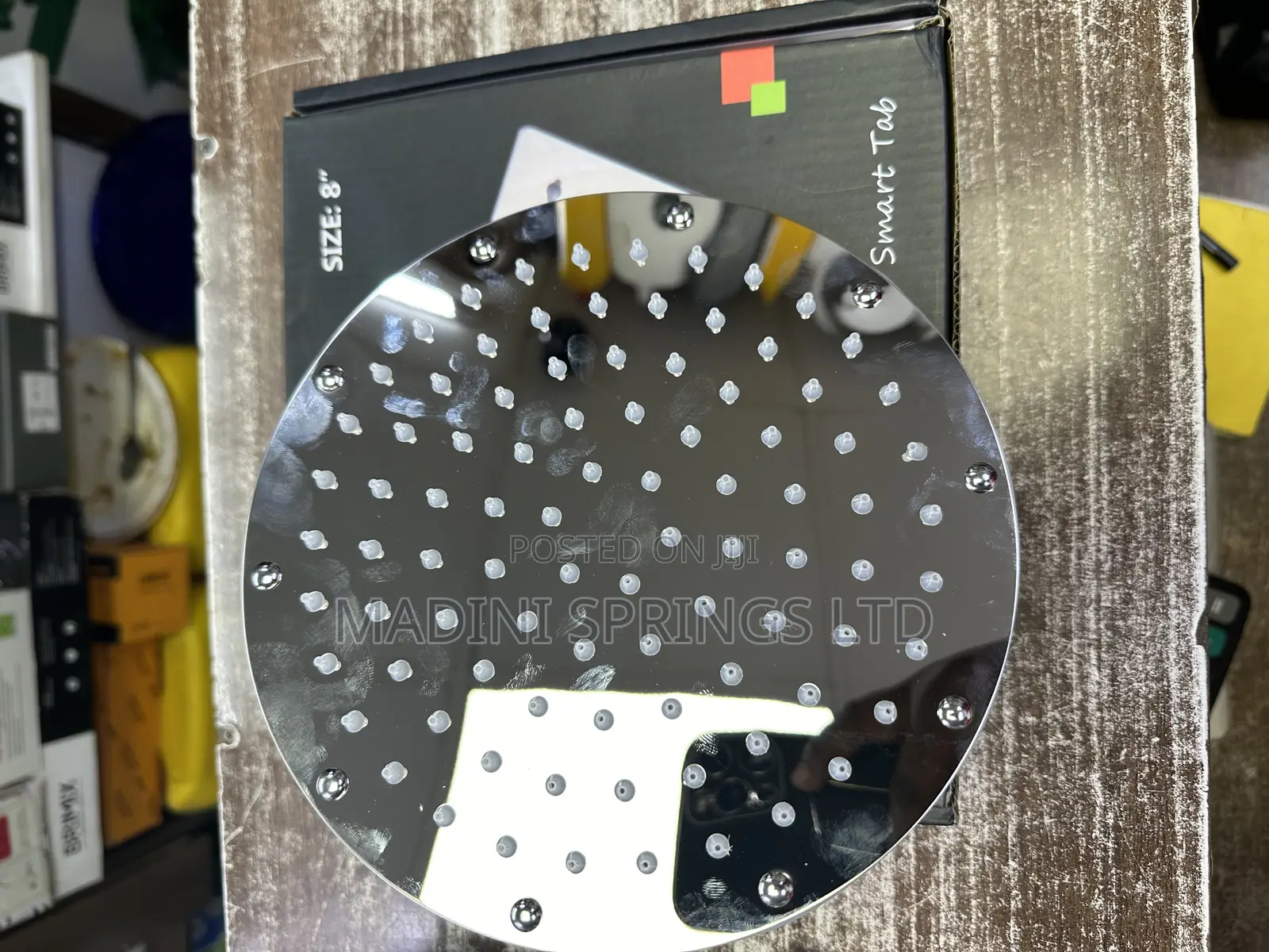 Stainless Steel Shower Head(With Silicone Nozzles, Antirust)