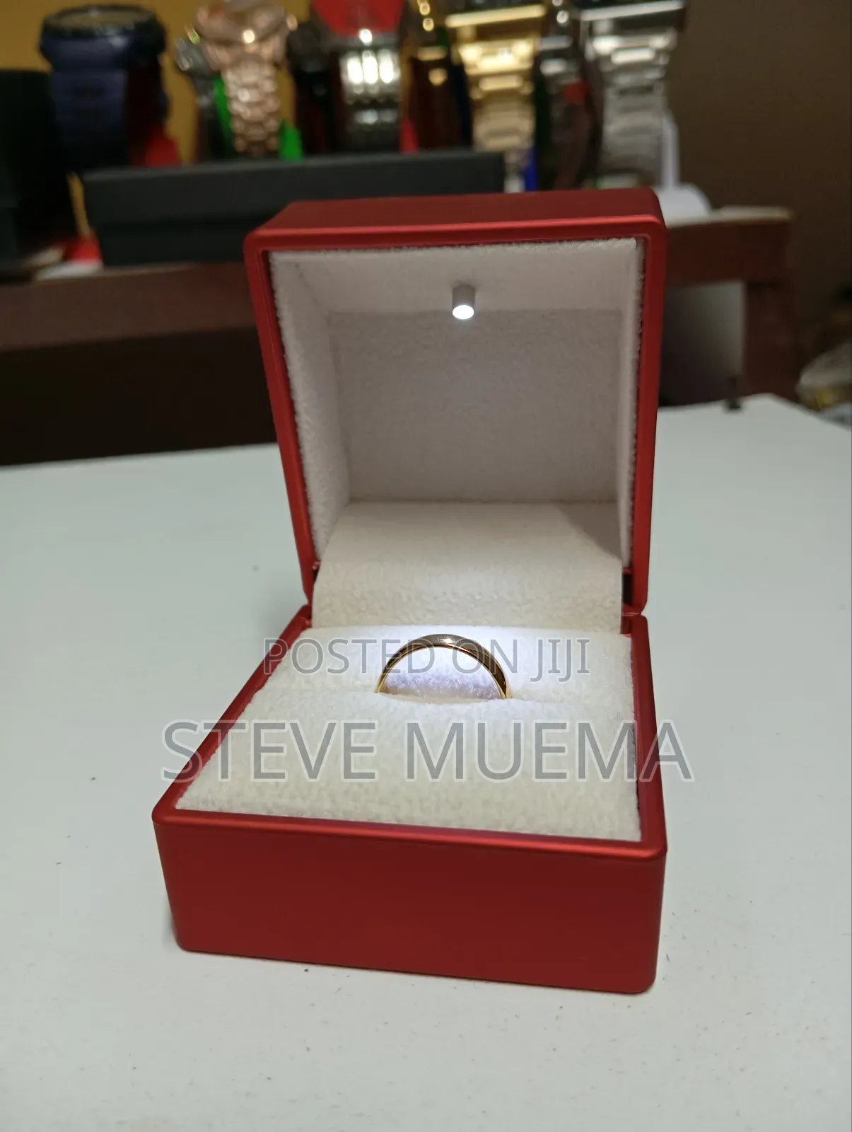 Fancy Ring Box With Light.