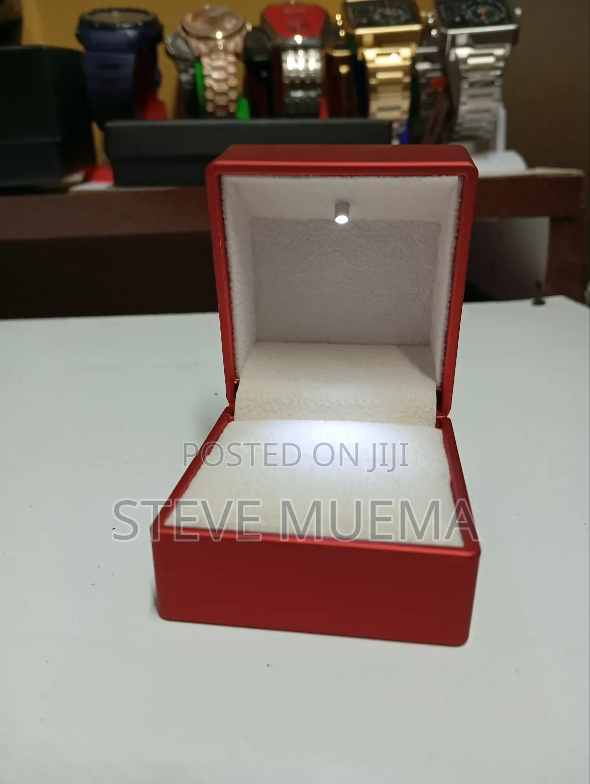 Fancy Ring Box With Light.