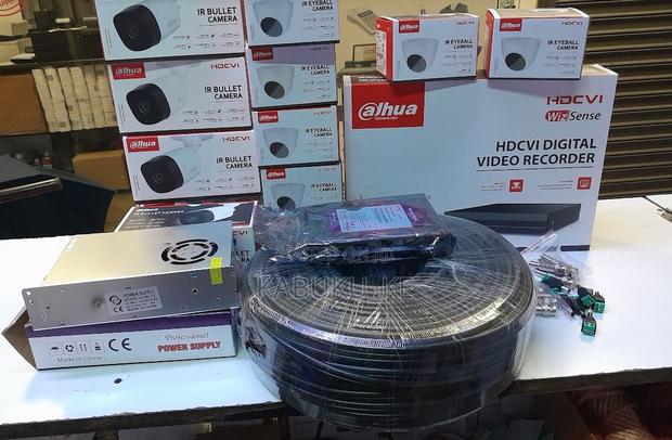 Dahua 8 Channels 1080P IR CCTV Camera Full KIT Complete