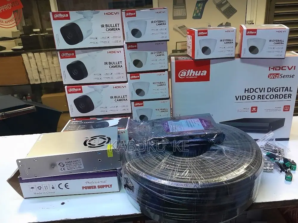 Dahua 8 Channel Full Kit IP CCTV CAMERA COMPLETE PACKAGE