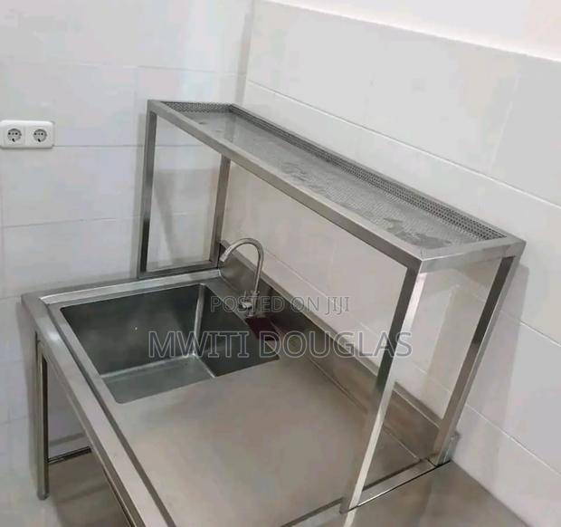 Smart Single Sink With Bar Rack
