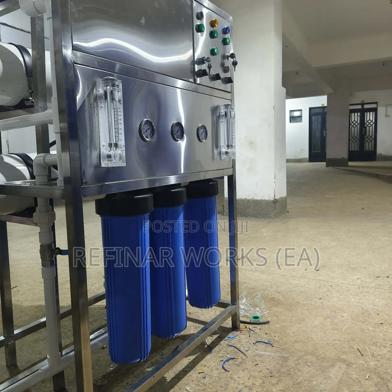 Commercial Industrial Reverse Osmosis 3000 Liters Per Hour