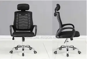 Office Mesh Chair With Headrest