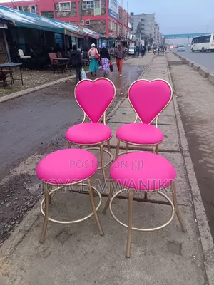 Manicure Seats, 2 Love Seats and 2 Stools 