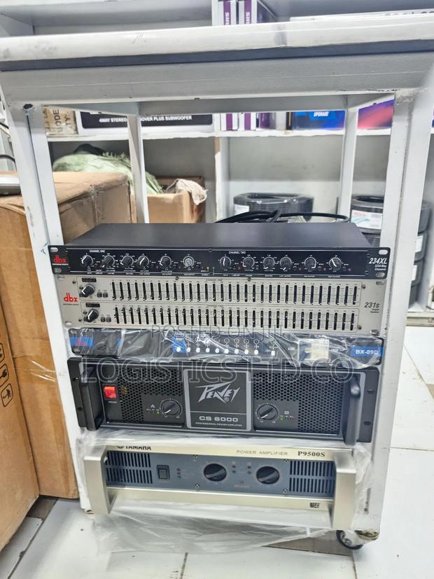 Peavey Cs6000 With Complete Rack PA System