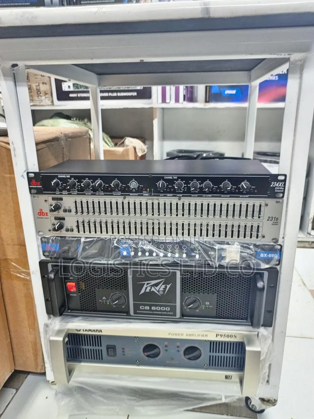 Peavey Cs6000 With Complete Rack PA System - thumbnail 2