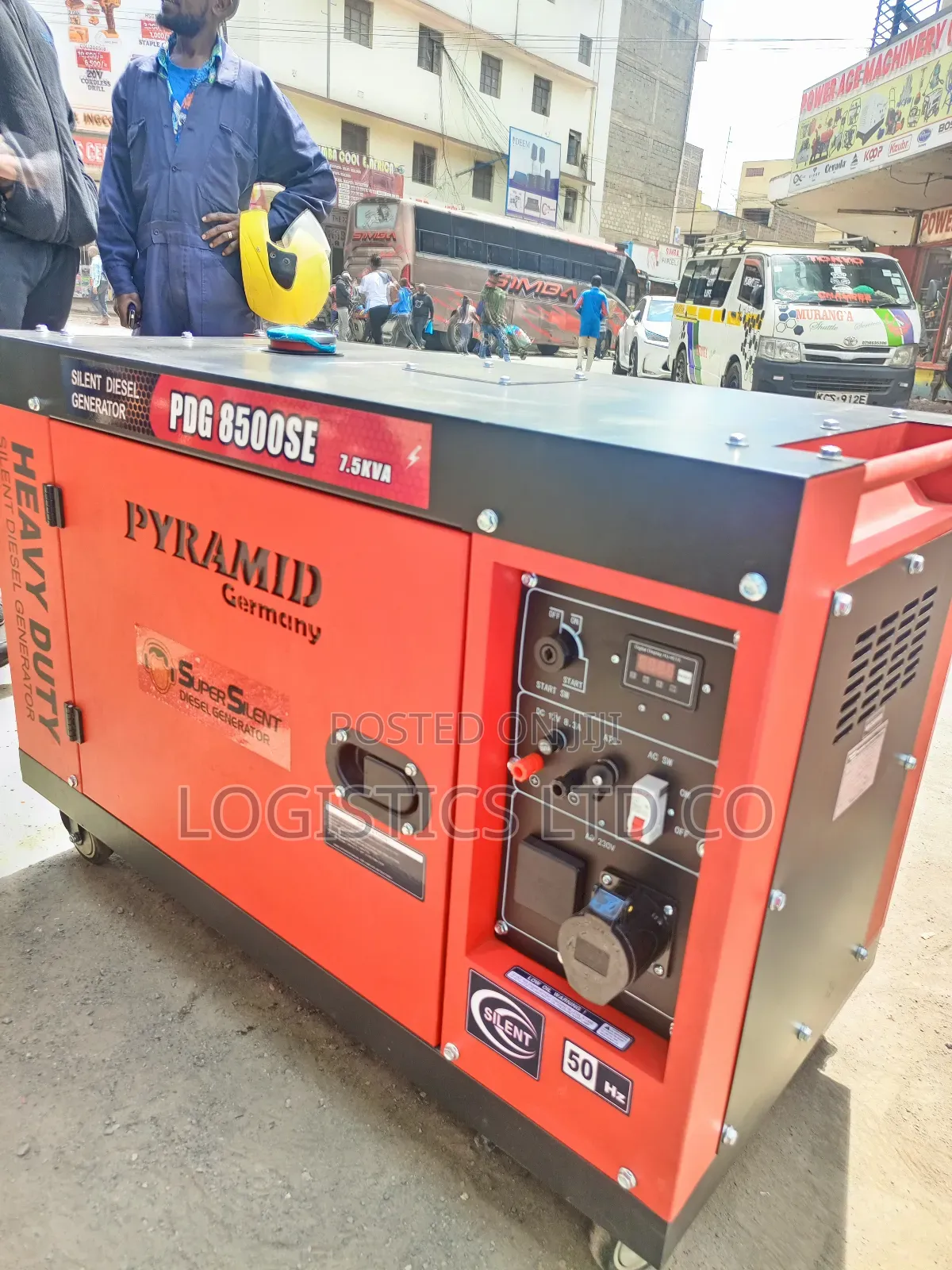 Pyramid Germany 10.5kva Silent Diesel Generator With Ats