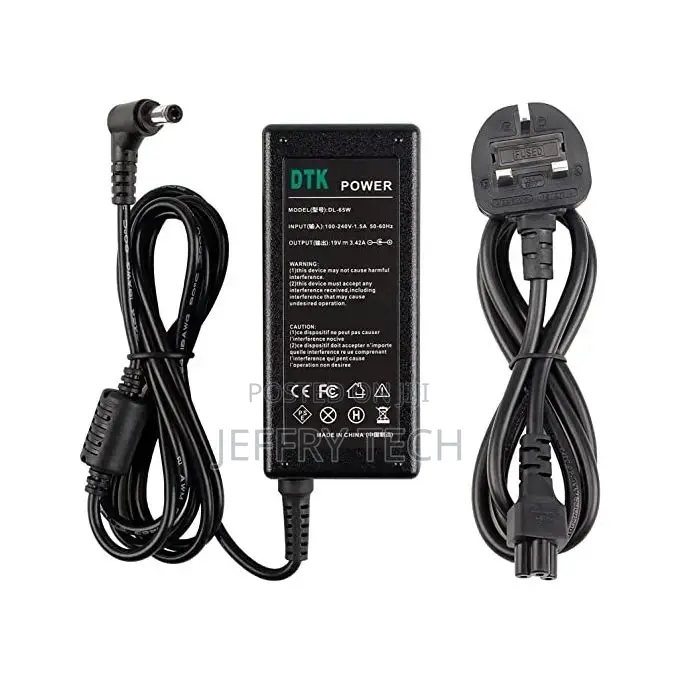 Adapter 19v/3.42a/65w,3.0x1.0 Mm Compatible With Acer Device