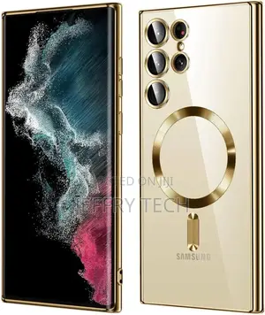 Samsung Galaxy S22 Ultra Case Metallic Glossy Slim Clear Lux