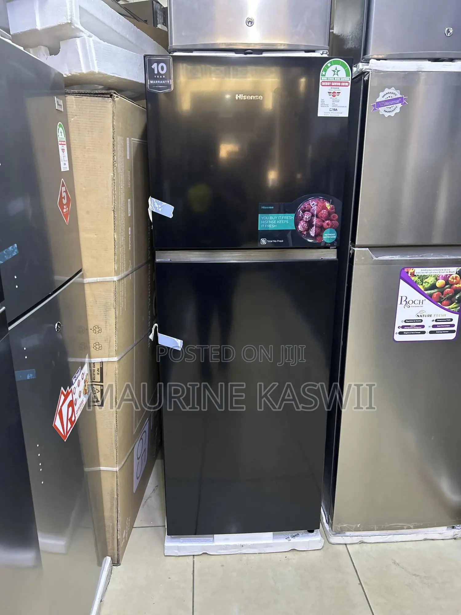 Hisense 320l Double Door No Frost Ref 320