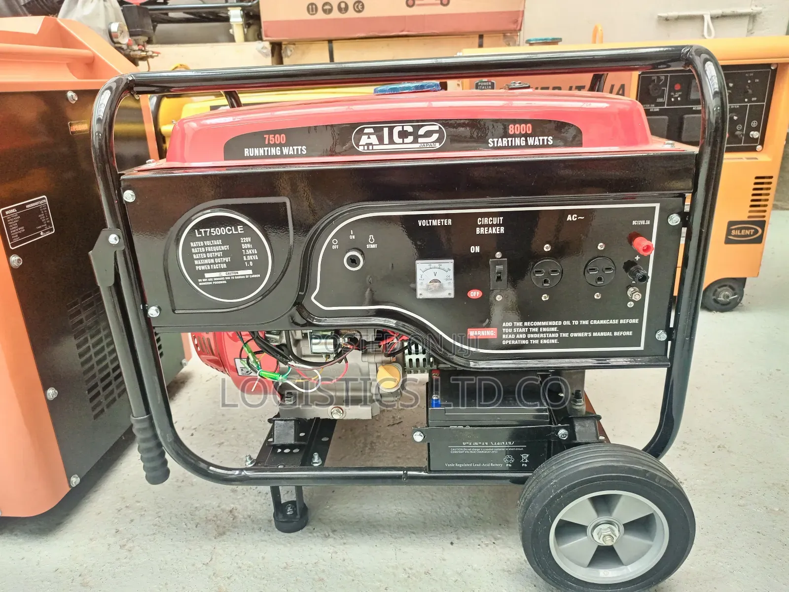 Aico Japan 7.5kva-8kva LT7500CLE PETROL Generator Keystart