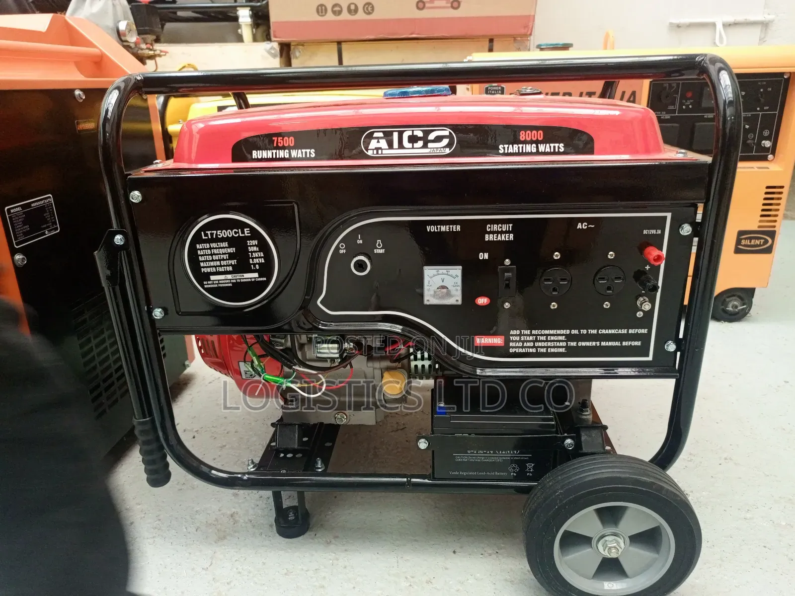 Aico Japan 7.5kva-8kva LT7500CLE PETROL Generator Keystart