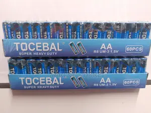Double a Batteries to Ebal R6 UM-3 1.5v 60pieces