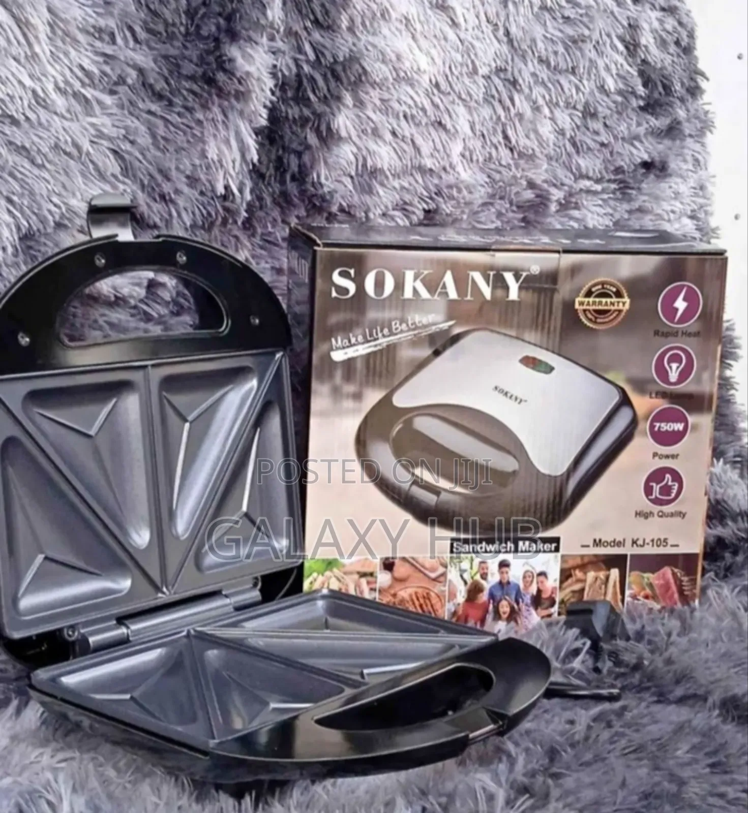 2 Slices Sandwich Maker