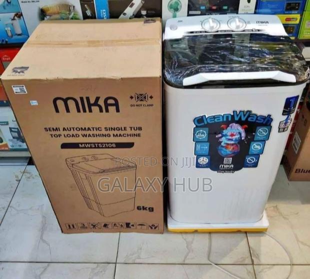Mika Mwsts2106 6kg Single Tub Top Load Washing Machine