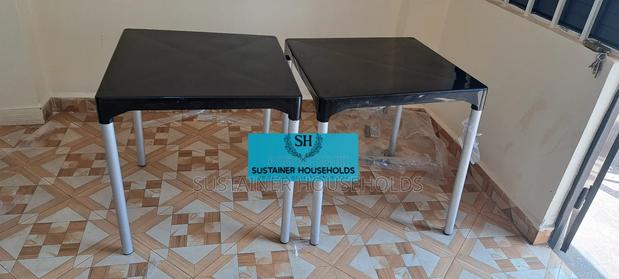 Complast Square Plastic Table # Hotel Plastic Tables - main view