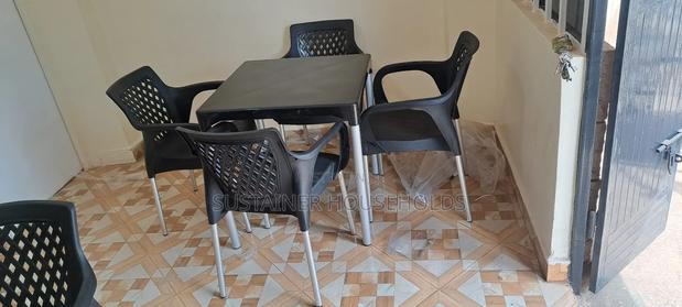 Heavy Duty Plastic Tables and Chairs Set Quality Plastic - main view