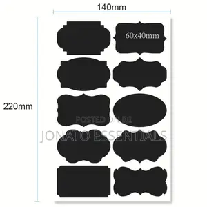 80pc Pantry Labels With a Pen, Tags