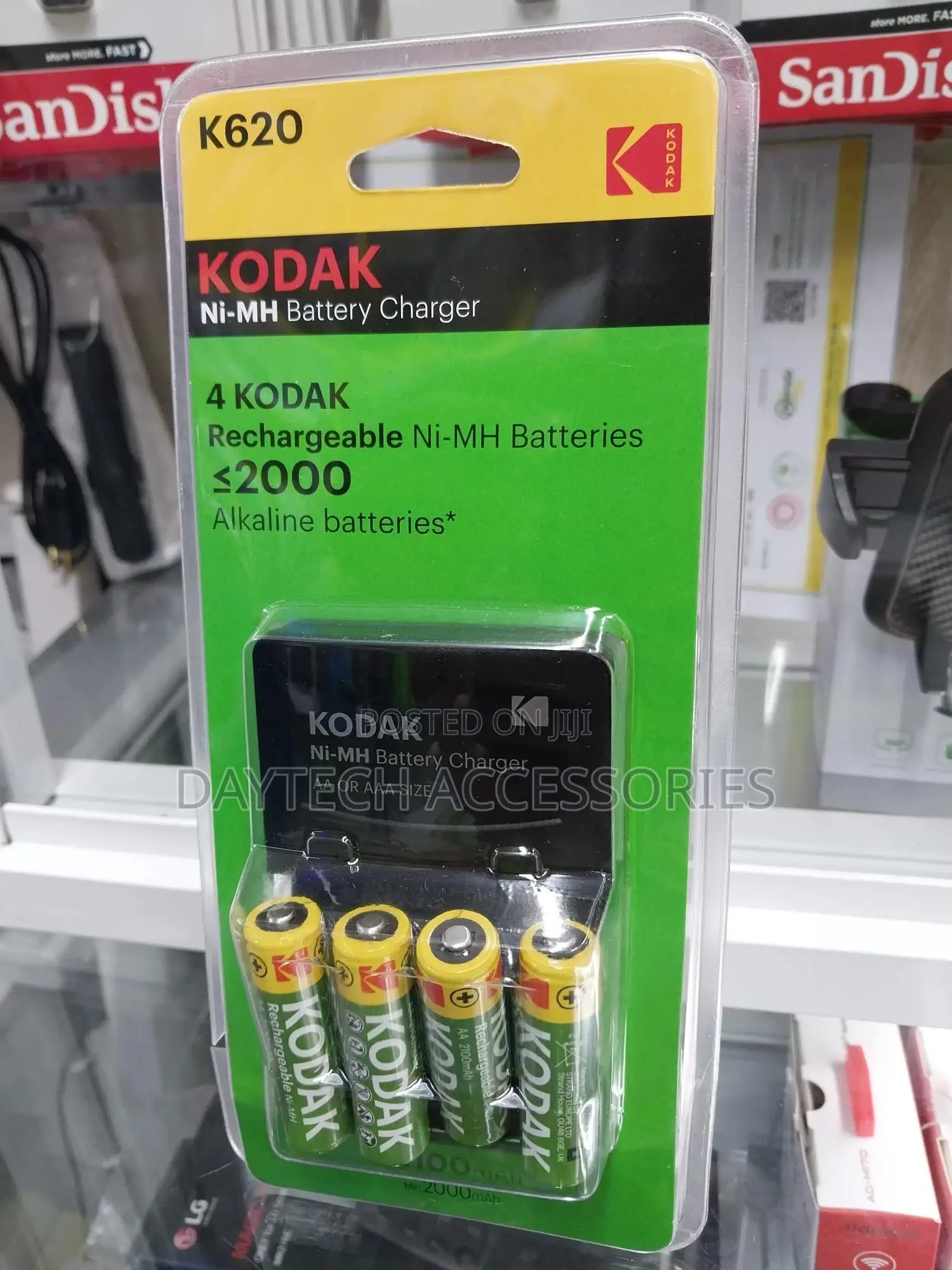 Kodak Aa Rechargeable Batteries Plus Aaa/Aa Charger (21