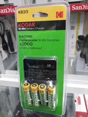 Kodak Aa Rechargeable Batteries Plus Aaa/Aa Charger (21