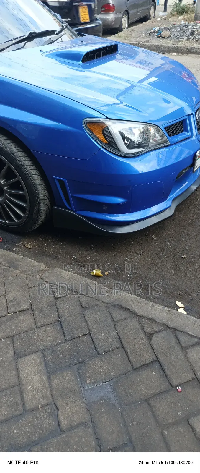 WRX STI Impreza N12 Front Lip