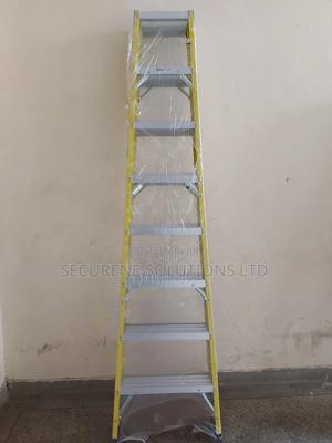 8ft/2.7meters Fibreglass Double Sided a Type Ladder - thumbnail 2